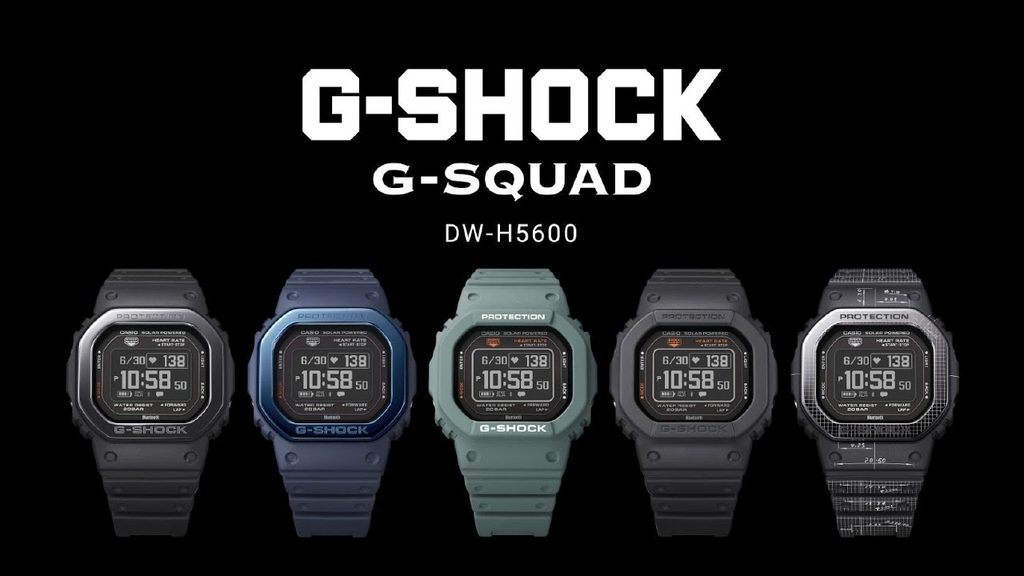 Casio G-Shock G-Squad DW-H5600-1ER | Helveti.eu