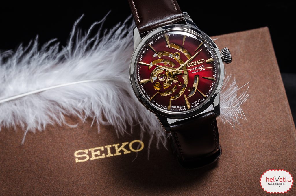 Seiko Presage SSA457J1 Cocktail Time Red Brick Limited Edition | Helveti.eu