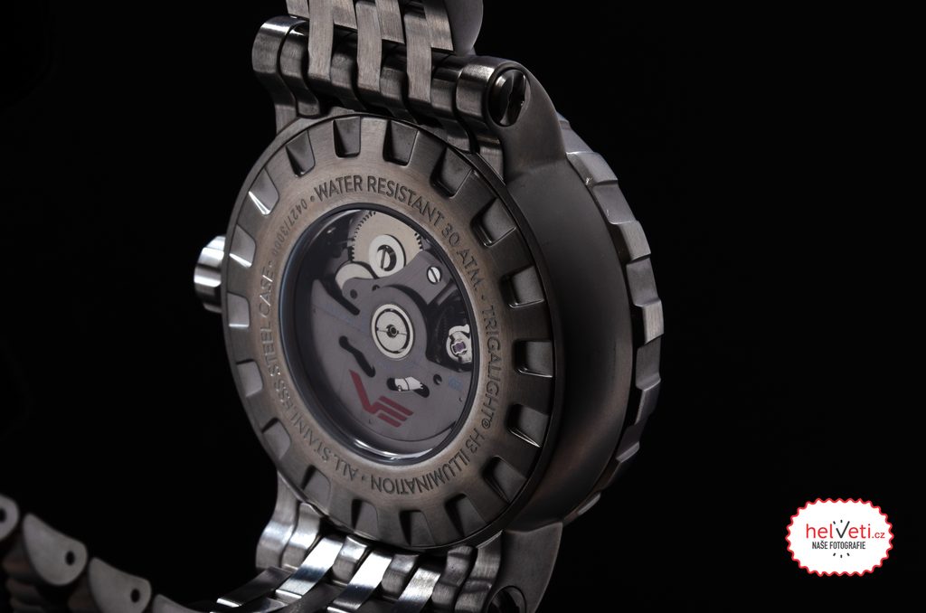 Montre Vostok Europe NH72-571B648 - Automatique, Édition Limitée, Cadran Squelette Noir, Bracelet Cuir Brun | Étanchéité 300m, Style Plongeur