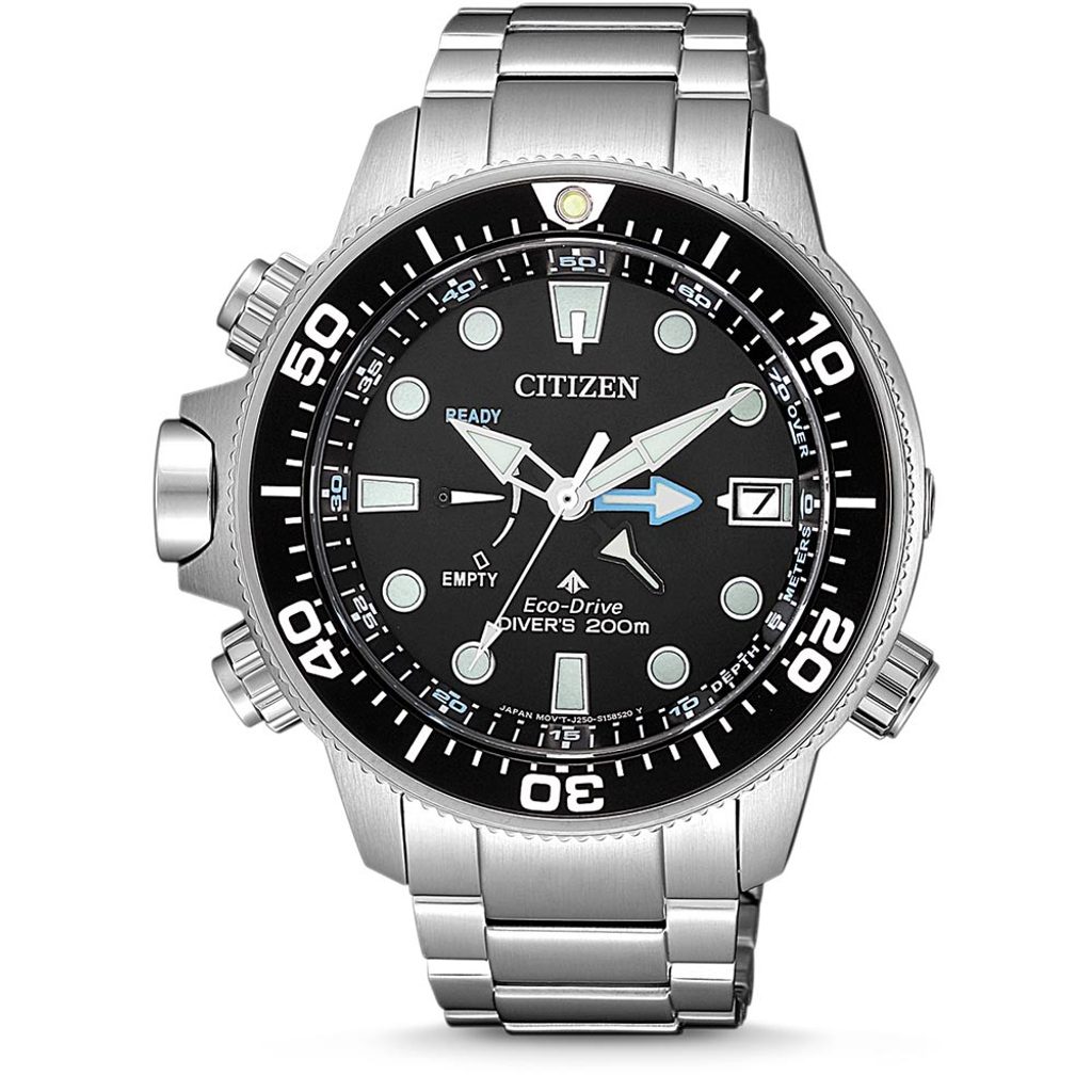 CITIZEN Launches PROMASTER Eco-Drive Aqualand 200m Professional Diver's  Watches with Light-Powered Eco-Drive Technology and an Analog Depth Meter
