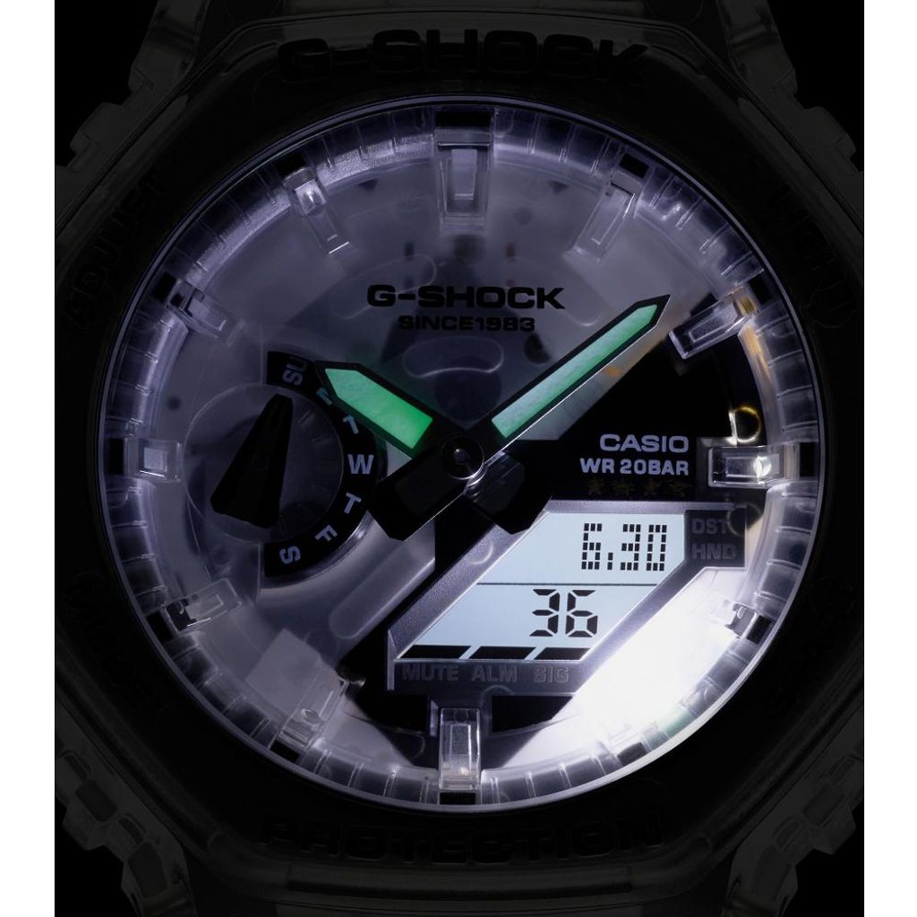 Casio G-Shock GA-2140RX-7AER 40th Anniversary Clear Remix | Helveti.eu