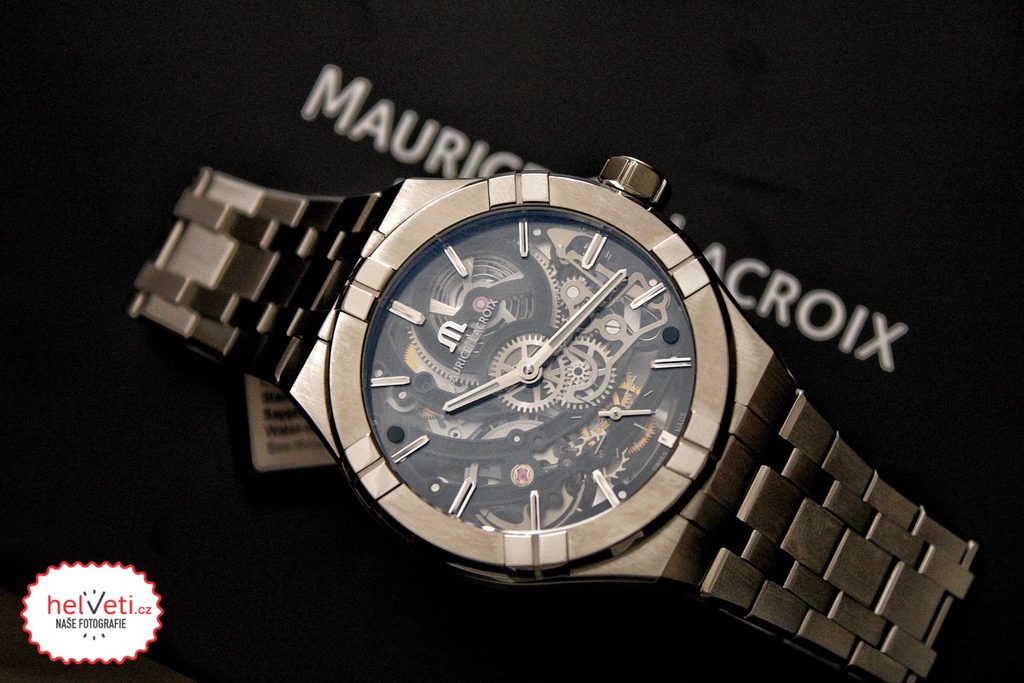 Maurice Lacroix Aikon Automatic Skeleton AI6028-SS002-030-1 