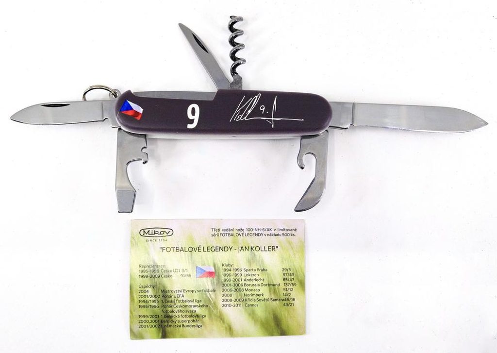 Pocket knife Mikov Stovka Legendy 100-NH-6 AK Jan Koller - limited edition  | Helveti.eu