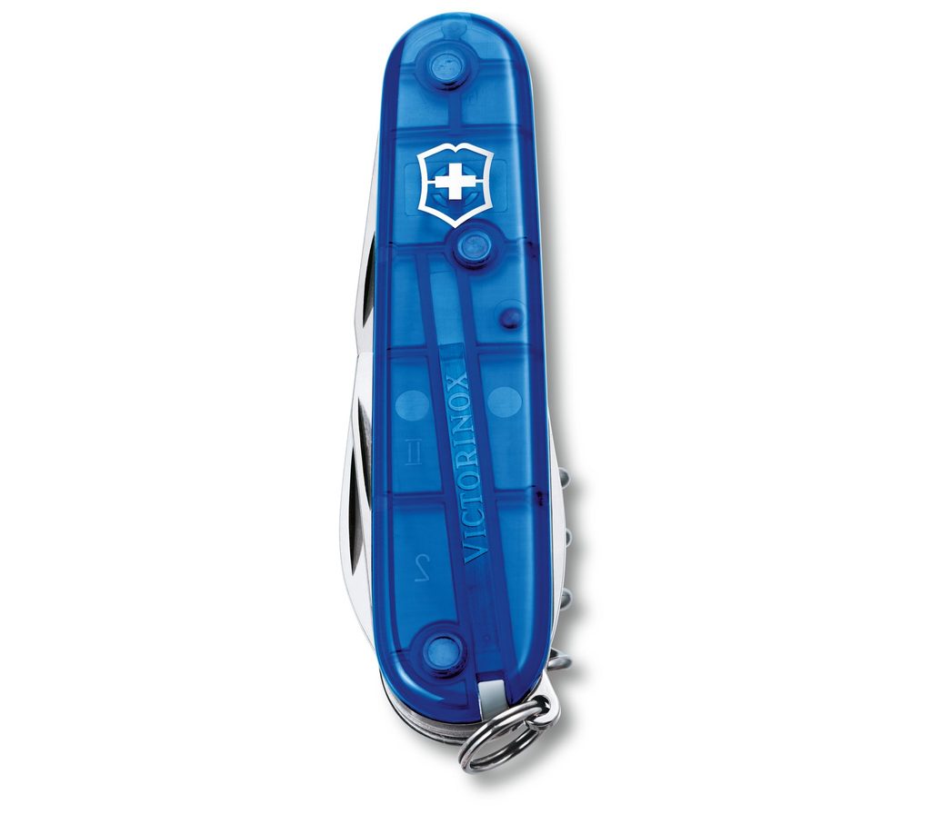 Knife Victorinox Spartan Transparent Blue Helveti.eu