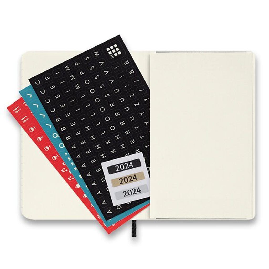 Moleskine Diary 2024 - soft cover - S, daily - choice of colours 1206/57220