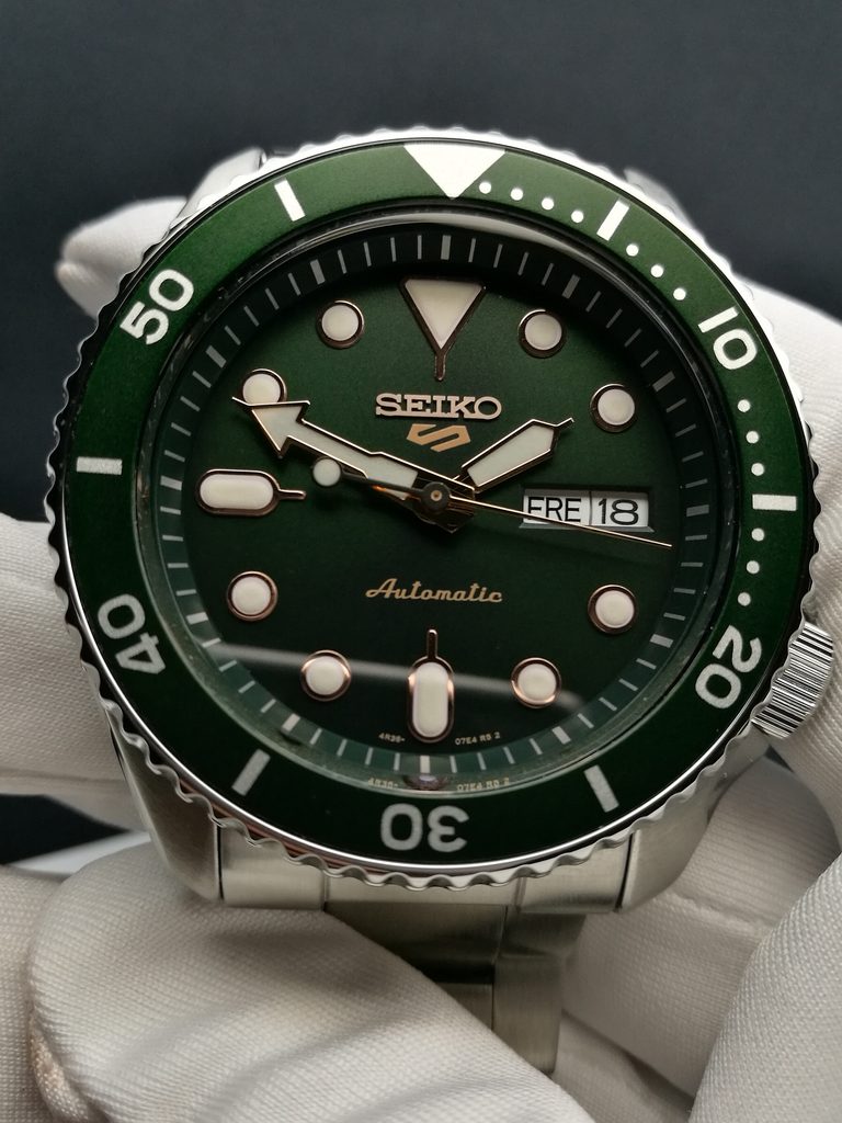 Seiko Sports Automatic Green Dial Male Watch SRPD63K1 SRPD63 | sites ...