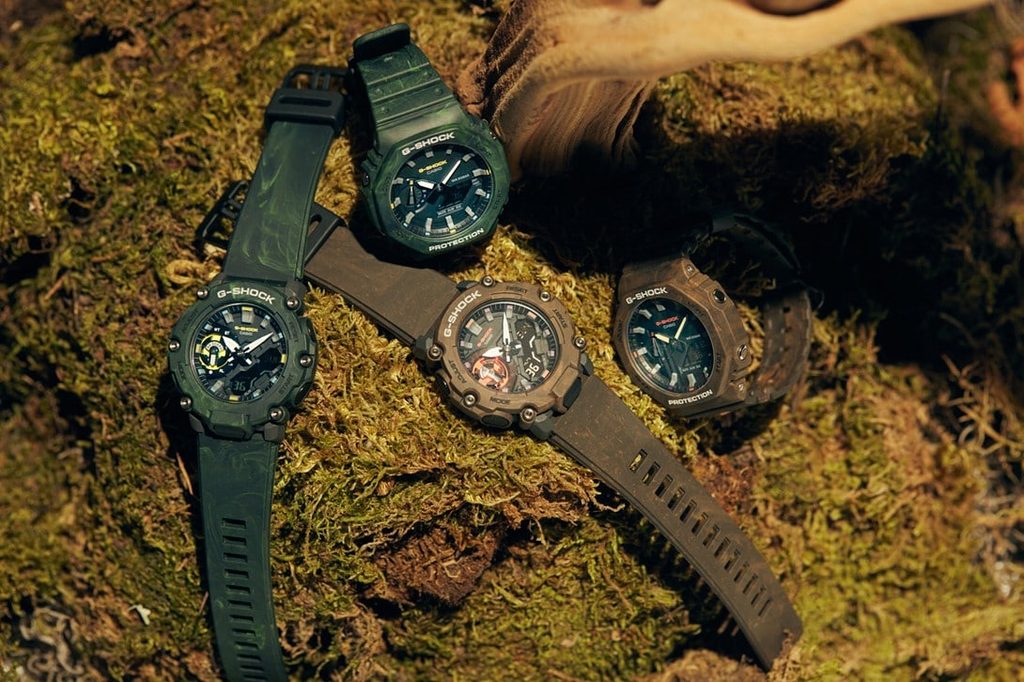 Casio G-Shock Carbon Core Guard GA-2200MFR-5AER Misty Forest