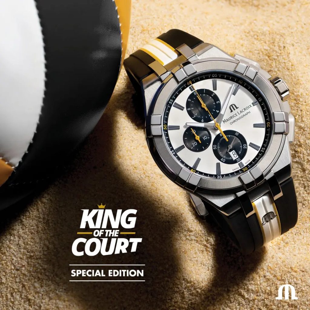 Maurice Lacroix Aikon Chronograph King Of The Court Special Edition AI1018- TT030-130-K
