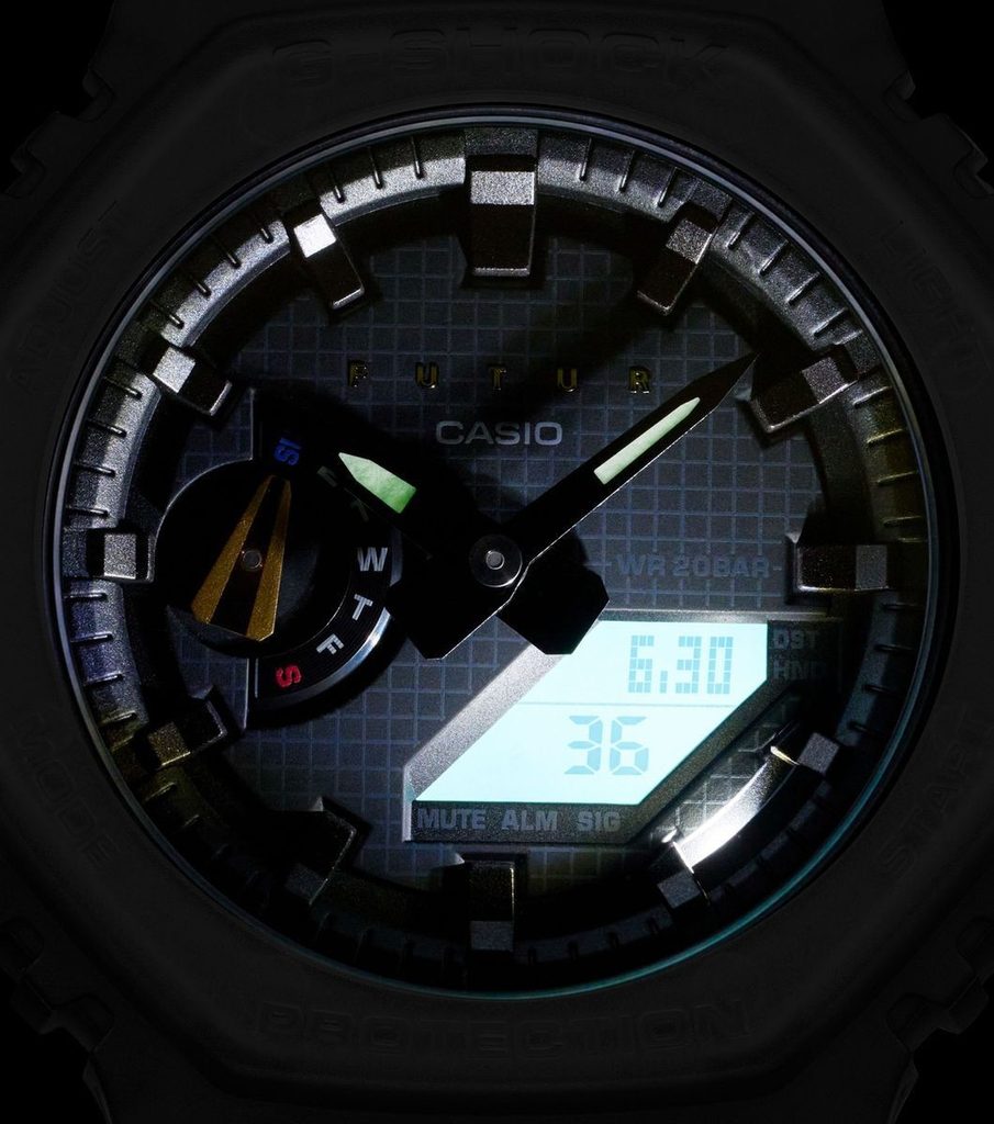 Casio G-Shock GA-2100FT-8AER FUTUR Collaboration | Helveti.eu