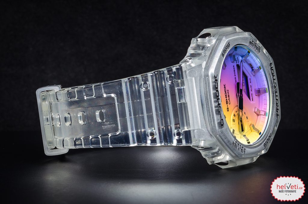 Casio G-Shock GA-2100SRS-7AER Iridescent Color Series | Helveti.eu