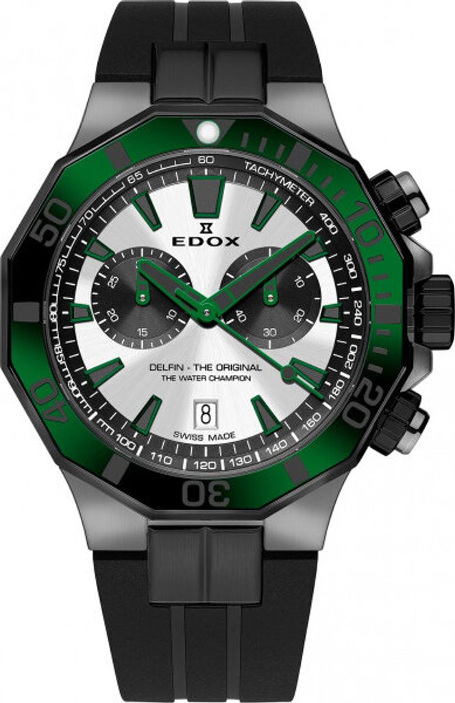 Edox delfin shop chronograph