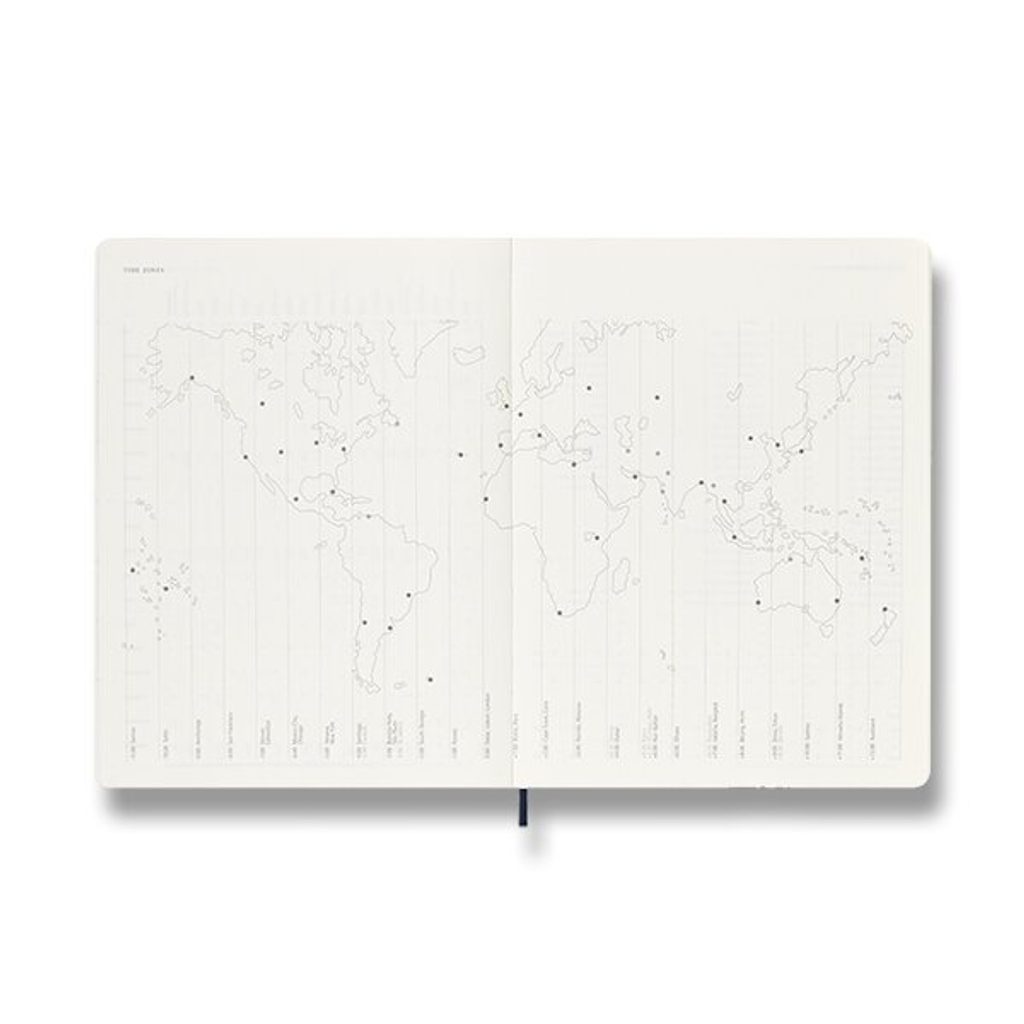 Moleskine Diary 2023 SELECTION OF COLOURS weekly soft cover XL