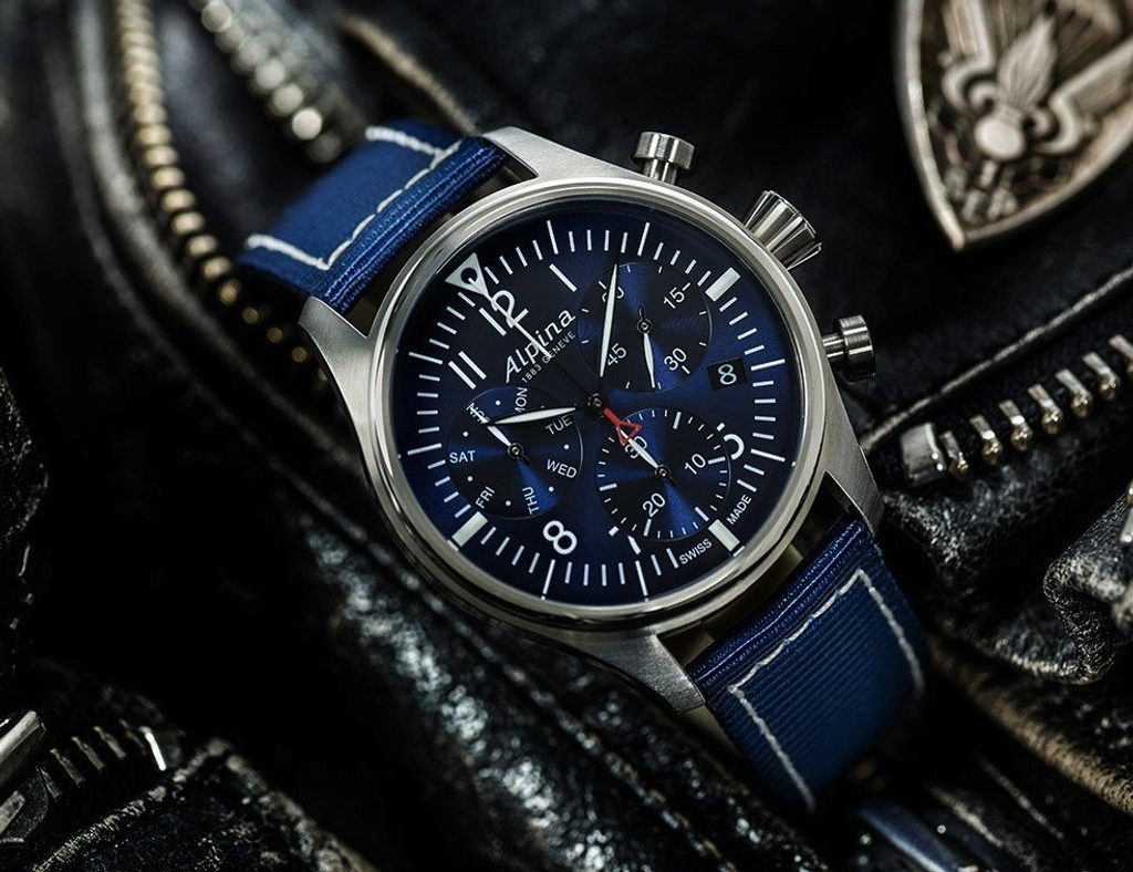 Startimer pilot chronograph clearance quartz