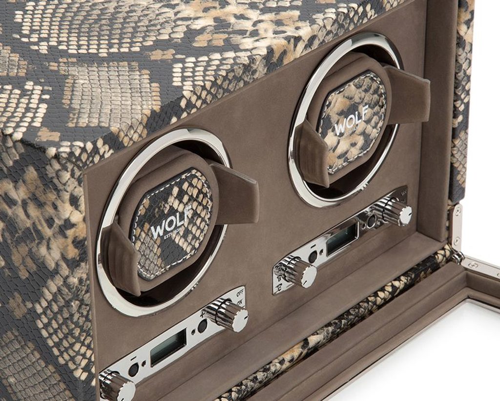 Watch winder Wolf Exotic Double 461822 Helveti.eu