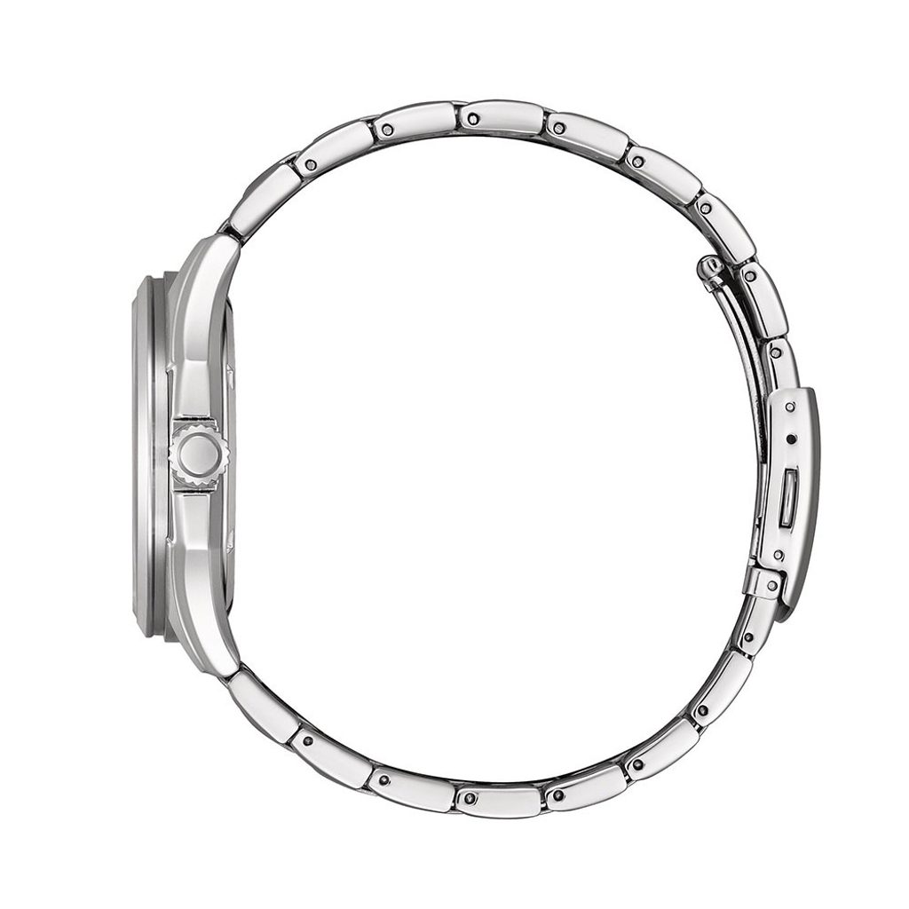 Citizen Orologio Uomo AW1750-85E – Classic Elegance, Cassa Acciaio 41 Mm, Quadrante Nero, Eco-Drive, Datario, 10 ATM