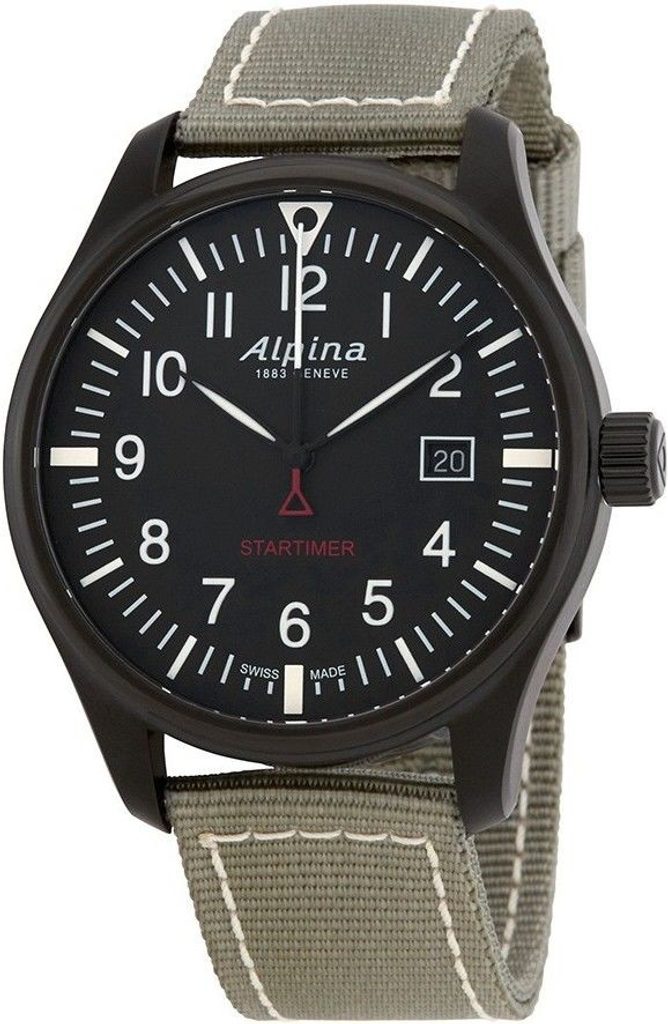 Alpina Startimer Pilot Quartz AL 240B4FBS6 Helveti.eu