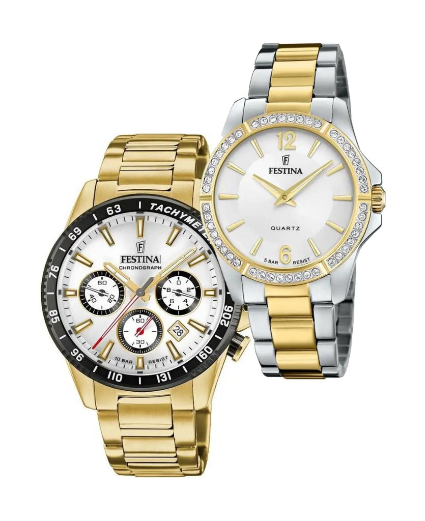 and Chronograph SET 20594/1 20634/1 Timeless Festina