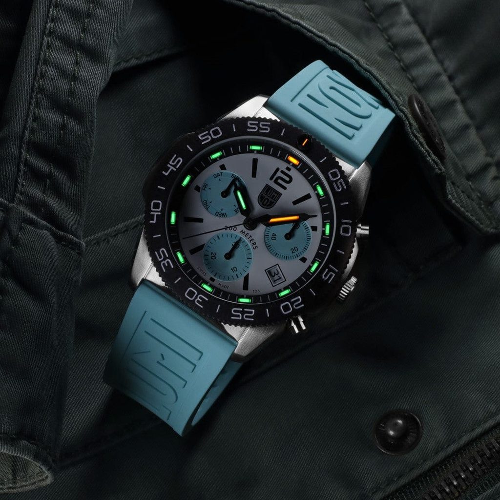 Luminox orologio analogico al quarzo uomo con cinturino in