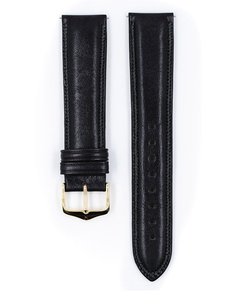 Strap Hirsch Ascot - black, gloss | Helveti.eu