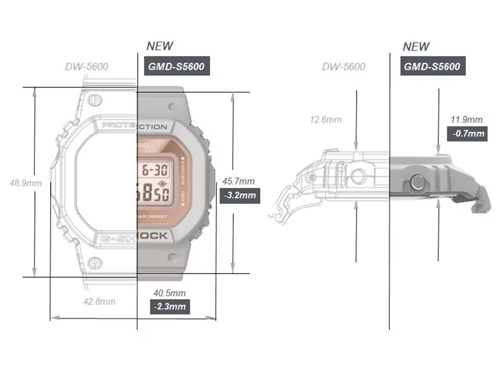 Casio G-Shock GMD-S5600-7ER | Helveti.eu