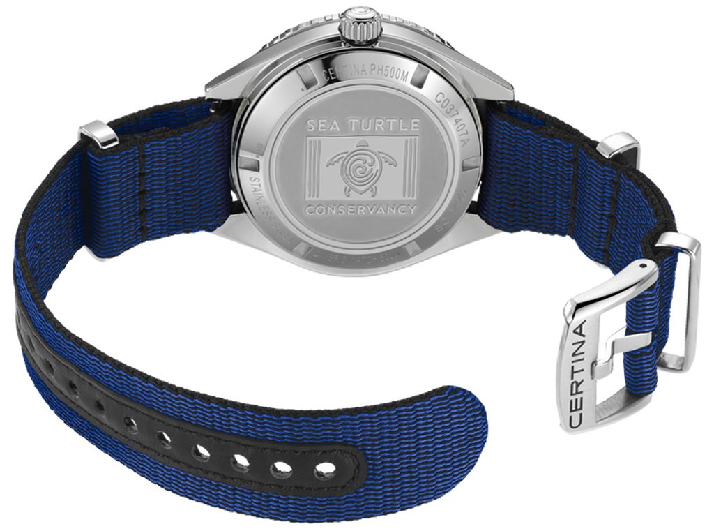 Certina ds action diver automatic sea clearance turtle conservancy