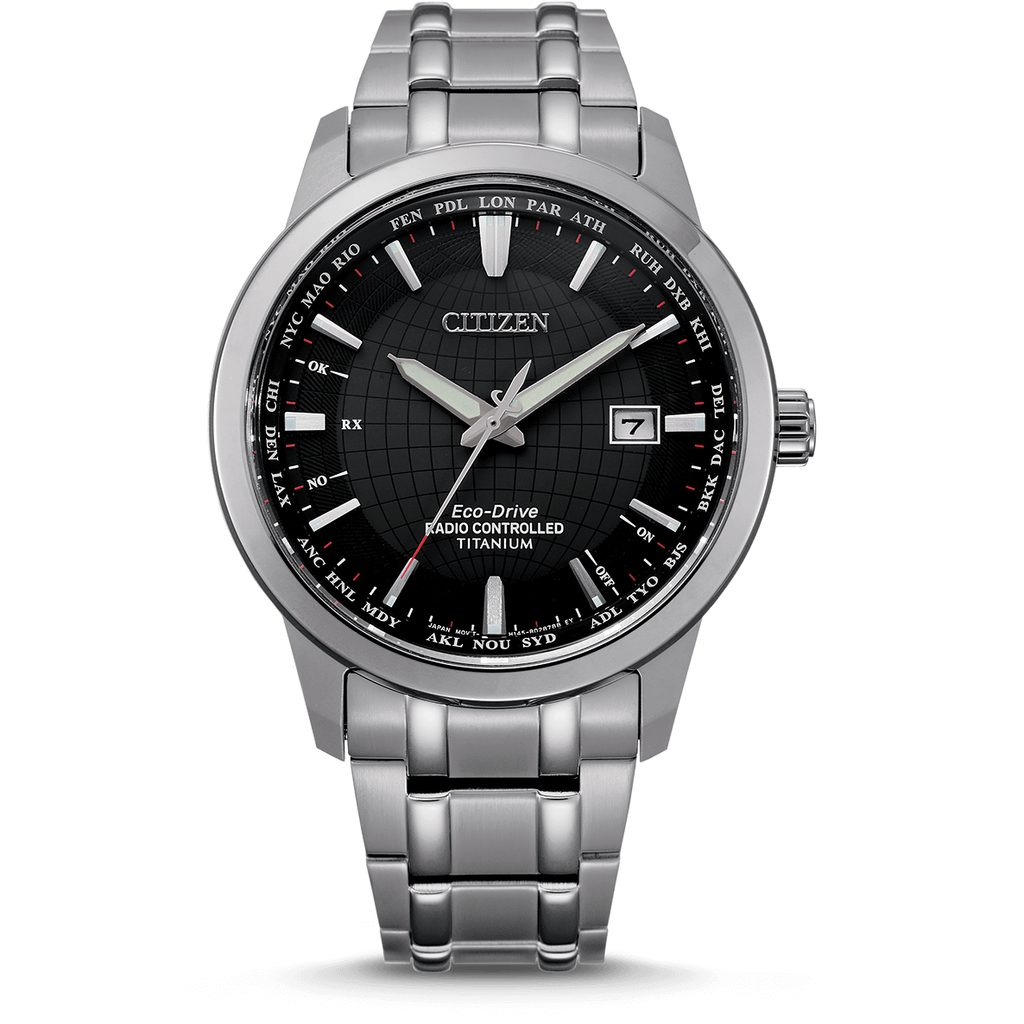 Citizen Elegant Worldtime Radio Controlled Titanium CB0190-84E | Helveti.eu