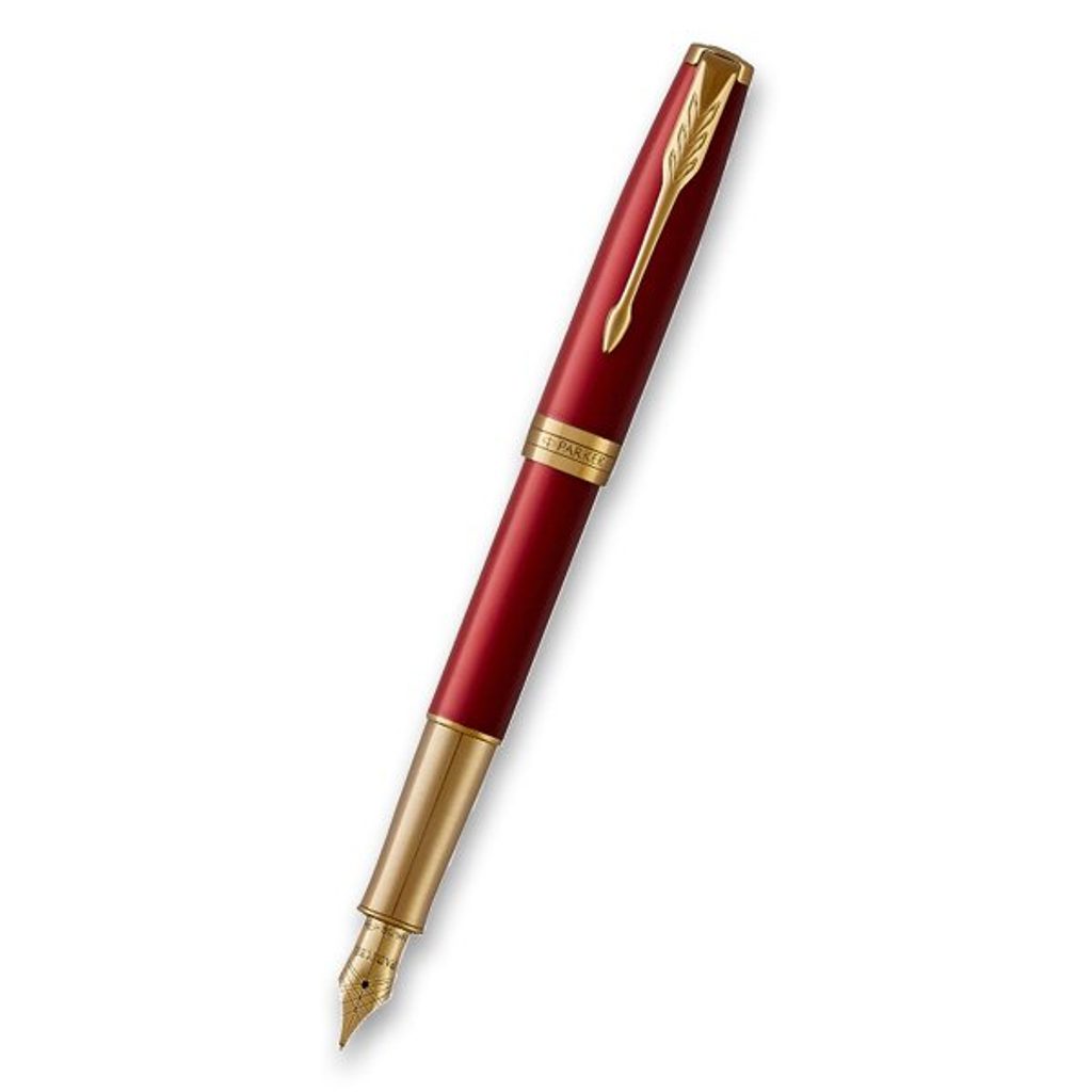 Parker Sonnet Red GT 1502/5131479 fountain pen | Helveti.eu