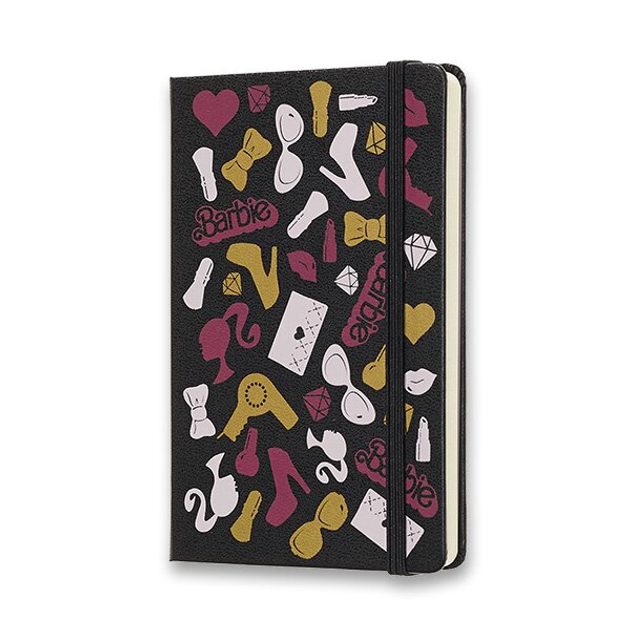 Moleskine Barbie notebook - hardcover - S, clear 1331