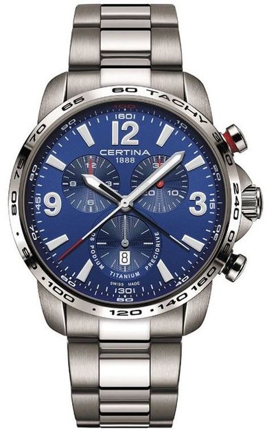 Certina ds podium big size best sale titanium