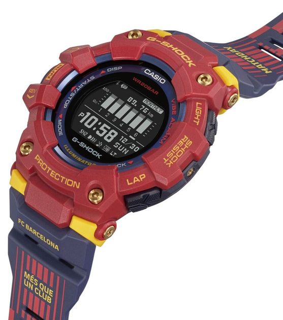 Casio G-Shock G-Squad GBD-100BAR-4ER FC Barcelona Limited 