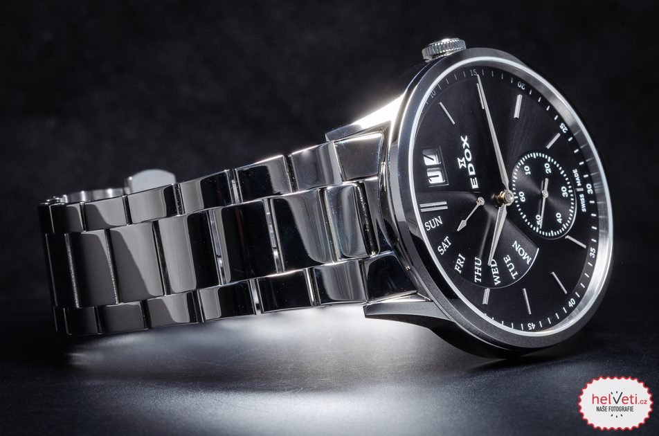 edox les vauberts day date automatic