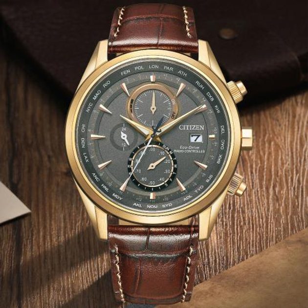 CITIZEN Orologio Analogico al Quarzo Uomo con Cinturino in