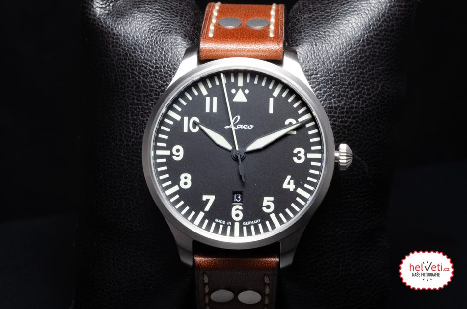 Pilot Watches Basic by Laco Watches | Model Aachen Grau 42