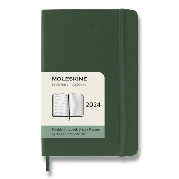 Moleskine Diary 2023 SELECTION OF COLOURS - weekly - soft cover - S  1206/57240
