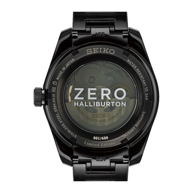 Seiko Presage Sharp Edged Series ZERO HALLIBURTON Limited Edition SPB271JC  | Sakurawatches.com