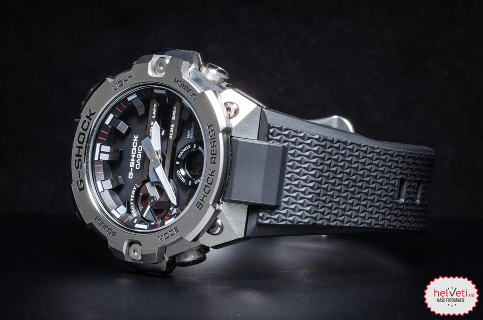 Casio G-Shock GST-B400-1AER – Orologio Sportivo Uomo, Multifunzione, Design Contemporaneo, Nero, Acciaio E Resina