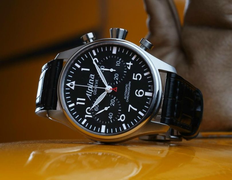 Alpina startimer clearance pilot automatic chronograph