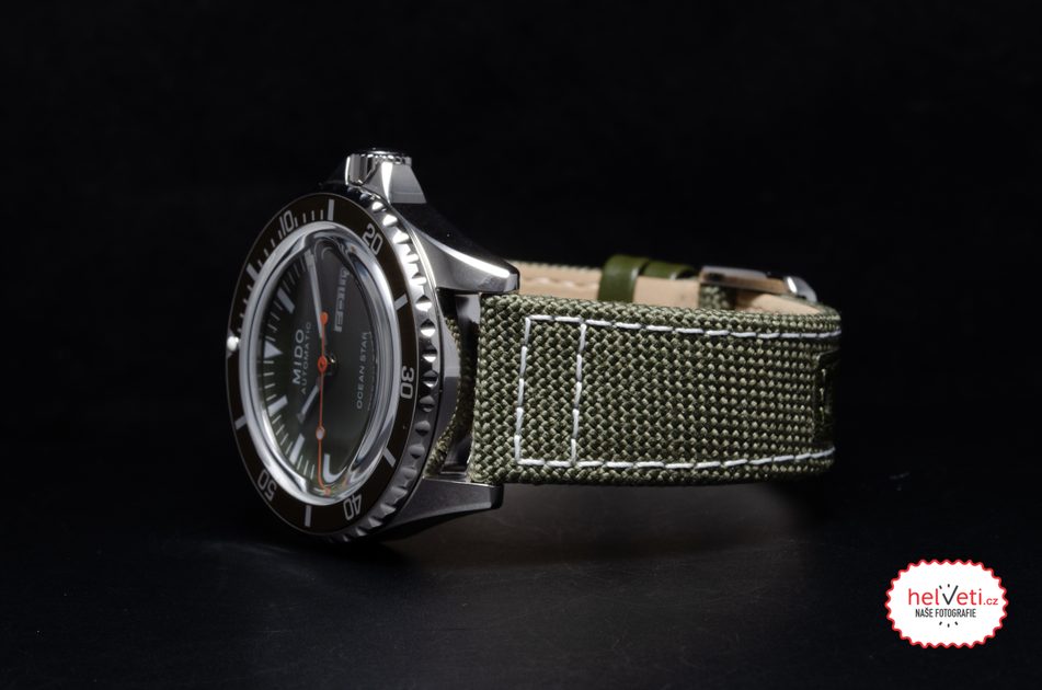 Mido Orologio Uomo Automatico Quadrante Verde – Cassa 40,5 Mm, Cinturino In Tessuto, Impermeabile 20 ATM - 4