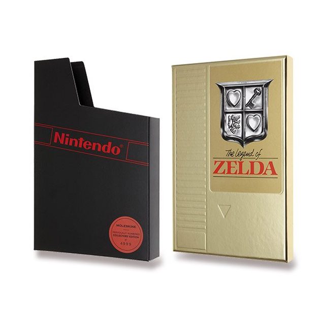 Moleskine The Legend of Zelda notebook hardcover L, lined 1331/