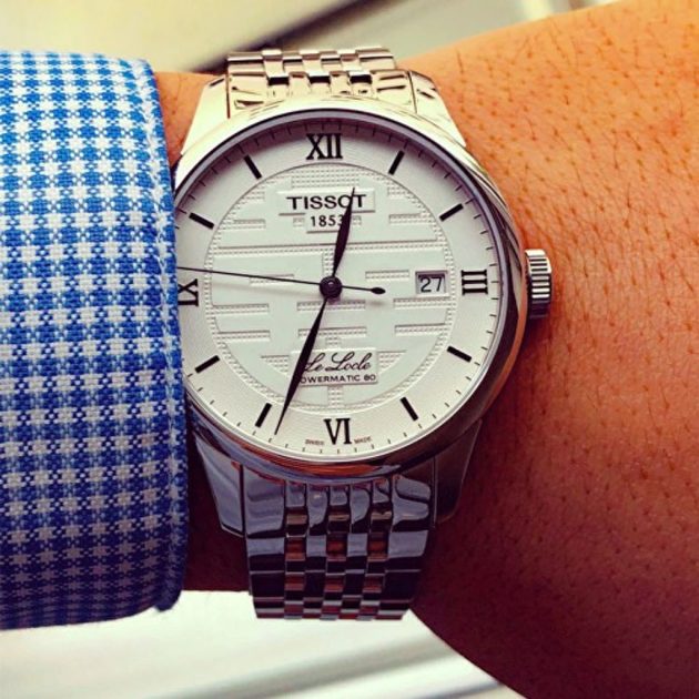 Tissot le locle best sale automatic double happiness lady