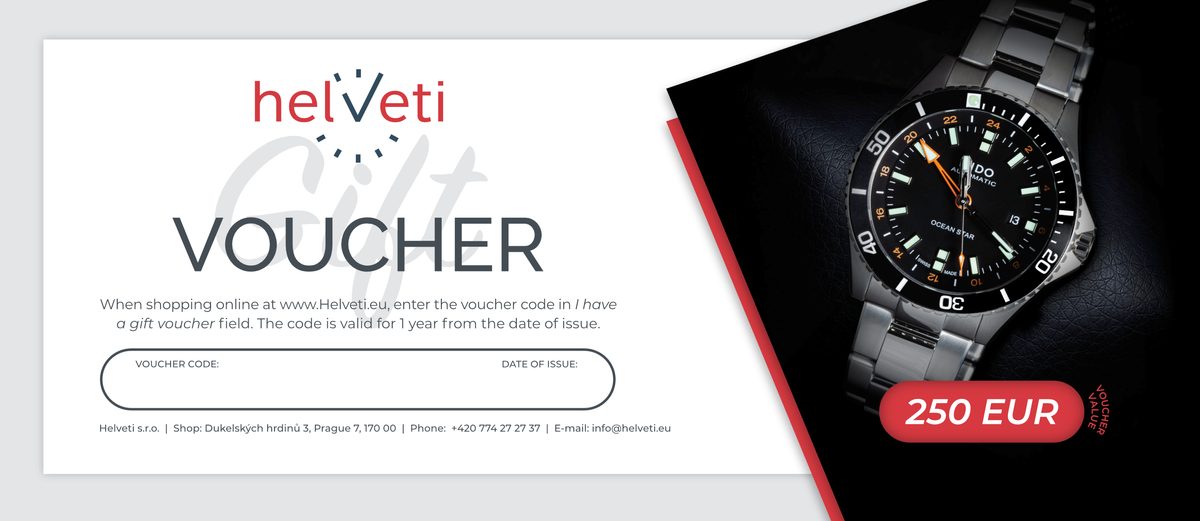 Gift voucher 200 EUR Helveti.eu