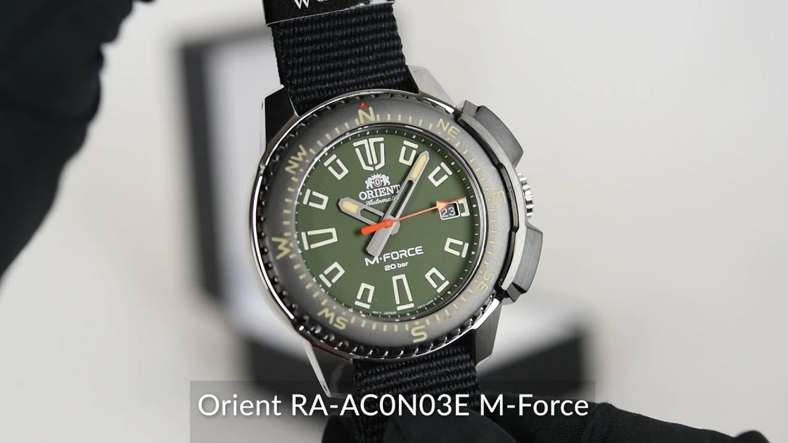 値下げ不可超人気モデル　オリエント　M-FORCE　RN-AC0N03E