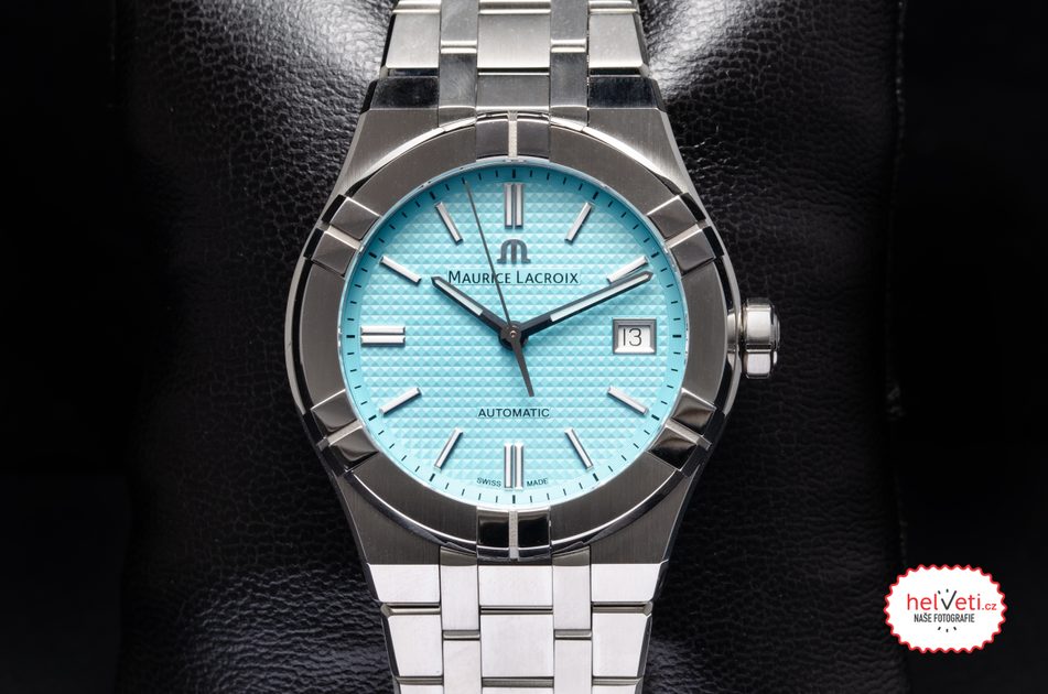 Maurice Lacroix AI6008 SS00F 431 C Aikon Summer Tiffany Blue Limited E – Arizona Fine Time
