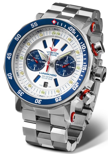 Vostok Europe Lunochod 2 Chrono Line 6S21 620A630B Helveti.eu