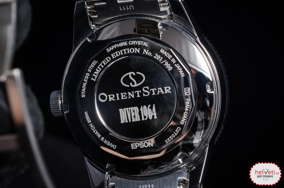 Orient Star Sports RE AU0502S Diver 1964 Limited Edition Helveti.eu