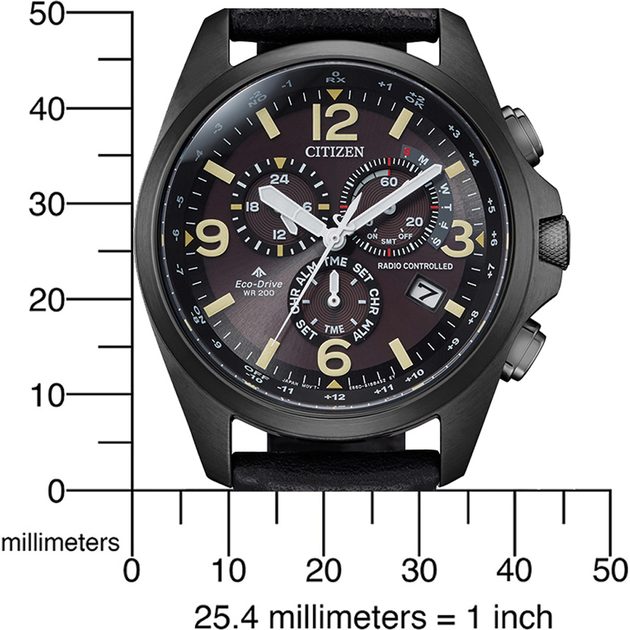Citizen Analogico CB5925-15E, Nero, Cinturino