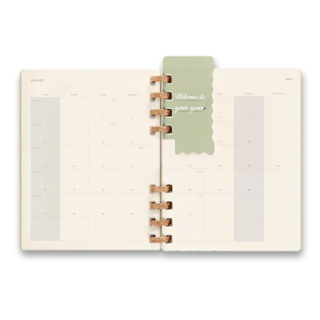 Moleskine Spiral Academic 202324 hardcover XL, 1206/5730039