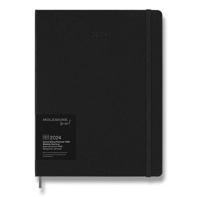 Moleskine Smart Writing Diary 2024 - hardcover - L, weekly 1206