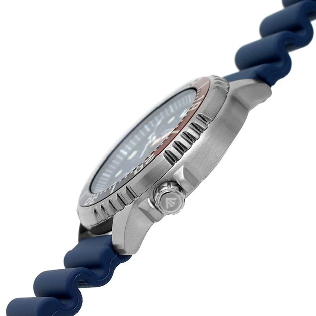 Citizen Promaster BN0168-06L Orologio Uomo Subacqueo – 200m, Eco-Drive, Lunetta Pepsi Blu/Rossa, 44mm - 4