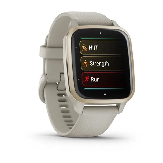 Garmin venu sq 2 music french gray cream gold Clearance